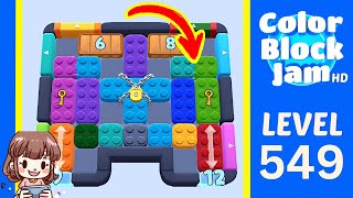 Solution du Niveau 549 de Color Block Jam