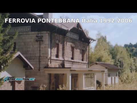 FERROVIA PONTEBBANA VECCHIA parte 1di3 le stazioni 1992-2006 [URBEX ITALIA]