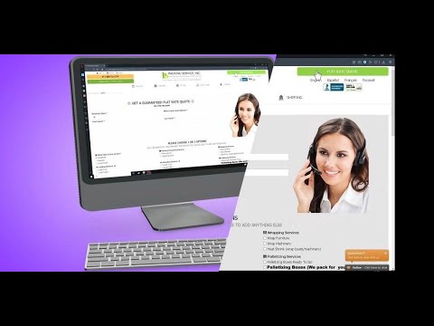 #10 Packing Service, Inc. - Filling up our form online to Pack, Load, Crate, Palletize and Ship Services Nationwide to Worldwide with Guaranteed Flat Rate Quotes
