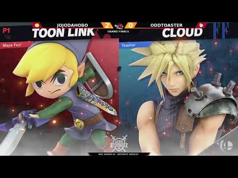 Grand Finals | JoJoDaHoBo (Toon Link, Wolf) vs OddToaster (Cloud) | Roc Smash 32
