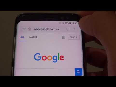 Samsung Galaxy S8: How to Enable / Disable Scan QR Code from Internet App