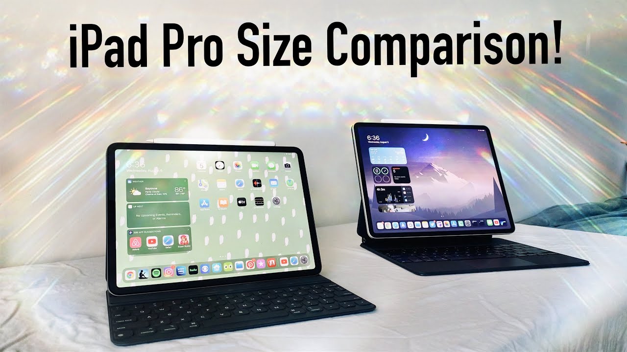 Ultimate iPad Pro Size Comparison!