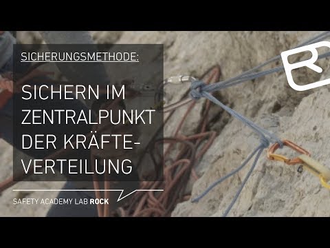 Zentralpunktsicherung/Kräfteverteilung am Standplatz: Vor- & Nachteile - Tutorial (21/43) | LAB ROCK