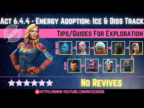 MCOC: Act 6.4.4 - Energy Adoption: Ice, Bubble Shield & Diss Track - Story quest
