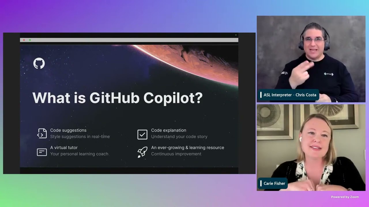 Empowering People with Disabilities Using GitHub Copilot  | Axe-con 2024