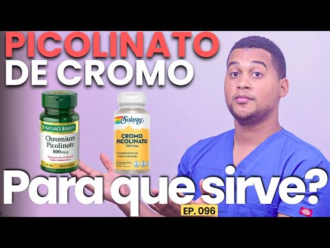 PICOLINATO DE CROMO PARA QUE SIRVE | 5 COSAS