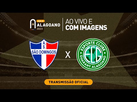 São Domingos x Guarany Alagoano - ALAGOANO SUB 20 -1ª FASE
