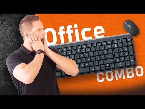 Logitech MK250 Bluetooth Wireless Mouse and Keyboard Combo: Fast & Easy Connectivity, Compact Wireless Keyboard, Ambidextrous Mouse, Durable Build - Windows/MacOS - Graphite video review thumbnail
