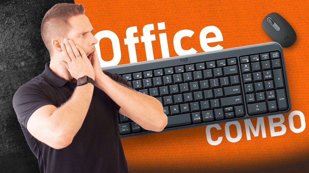 The perfect $30 office keyboard and mouse combo? Logi MK250 & MK196 Review