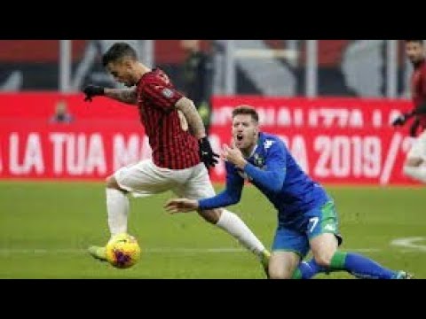 Zlatan Ibrahimovic Goal 2-1 Sassuolo vs Ac Milan  SERIE A