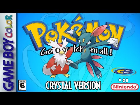 POKEMON CRYSTAL Walkthrough Gameplay | Part 29: Ice Path (FULL GAME)