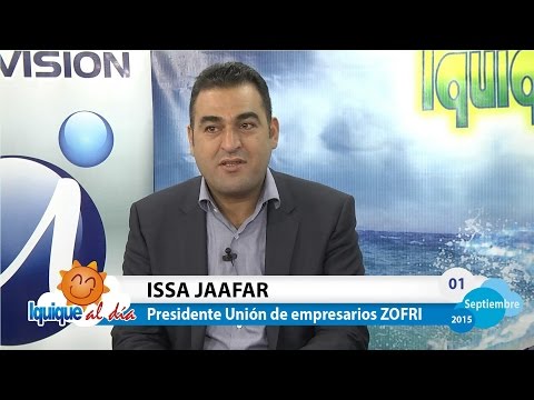 Iquique al Día 2015.09.01_4 ISSA JAAFAR Presidente Unión de empresarios ZOFRI