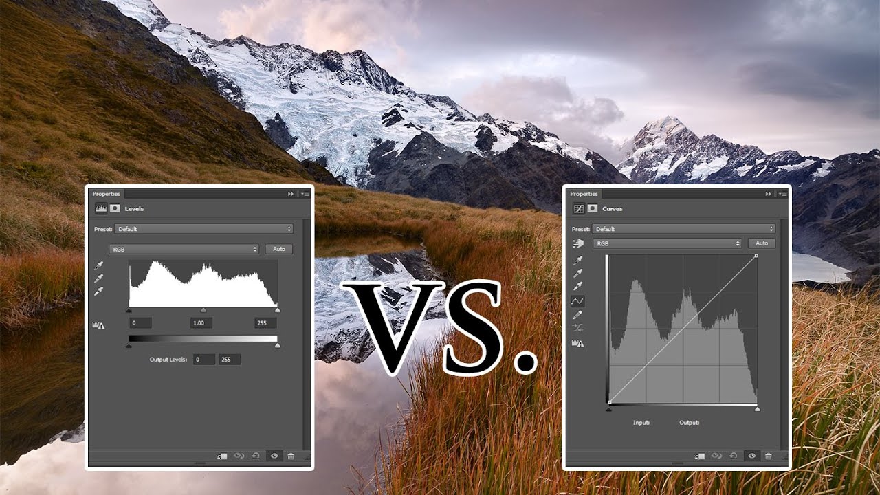 Levels vs Curves: A Photoshop Showdown
