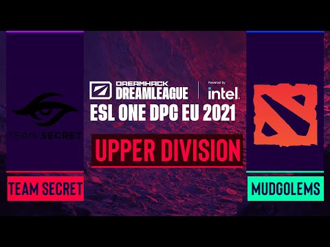 Dota2 - mudgolems vs. Team Secret - Game 1 - DreamLeague Season 14 DPC EU - Upper Division