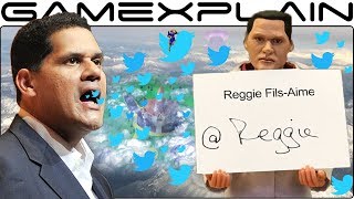What?! Reggie Makes Twitter Account On His Final Day At Nintendo!
