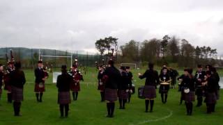 Loch Leven Pipe Band Contest Kinross Perthshire Scotland