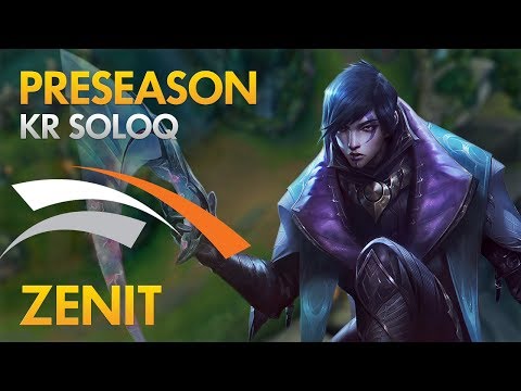 Preseason: Hanwha Life Zenit - Aphelios Bot Lane - KDA 14/3/9