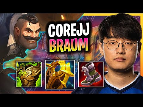 COREJJ IS A BEAST WITH BRAUM! | TL Corejj Plays Braum Support vs Jarvan IV!  Season 2024