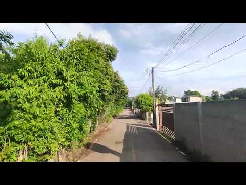 Recorrido, por la calle de Aldea Aradona, Santa Catarina Mita, Jutiapa Guatemala