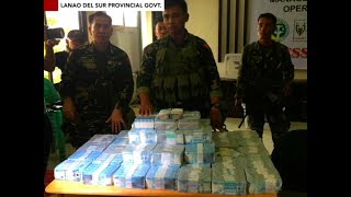 Halos P80-M pera at mga tseke, na-recover ng militar sa dating kuta ng Maute group sa Marawi City