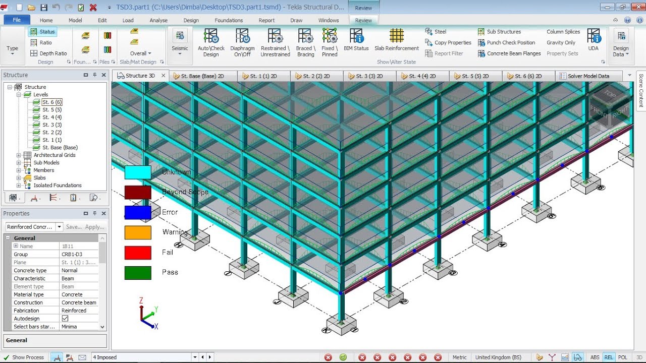 Structural analysis for linear,non linear and unstressed vibration analysis