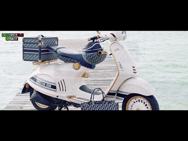 Vídeo relacionado con Woniyal Funda para Moto Impermeable de Exterior para Piaggio Vespa 946 Christian Dior (2021), 210D Oxford Cubierta Motocicleta con Agujeros de Aluminio y Hebilla, 1 Pieza,Black-Orange-XL