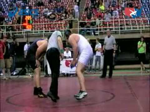 USAW Junior Folkstyle Nationals: 285 pound final - Matthew Wyss vs. Taylor Henry