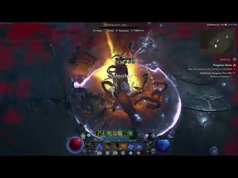 Diablo 4 - Immortal/Conjuration/Frozen Orb/Chain Lightning/Oculus Sorcerer lv97 NM100 Patch 1.1.1