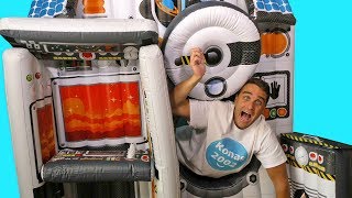 Giant Inflatable Space Station ! || Toy Review || Konas2002