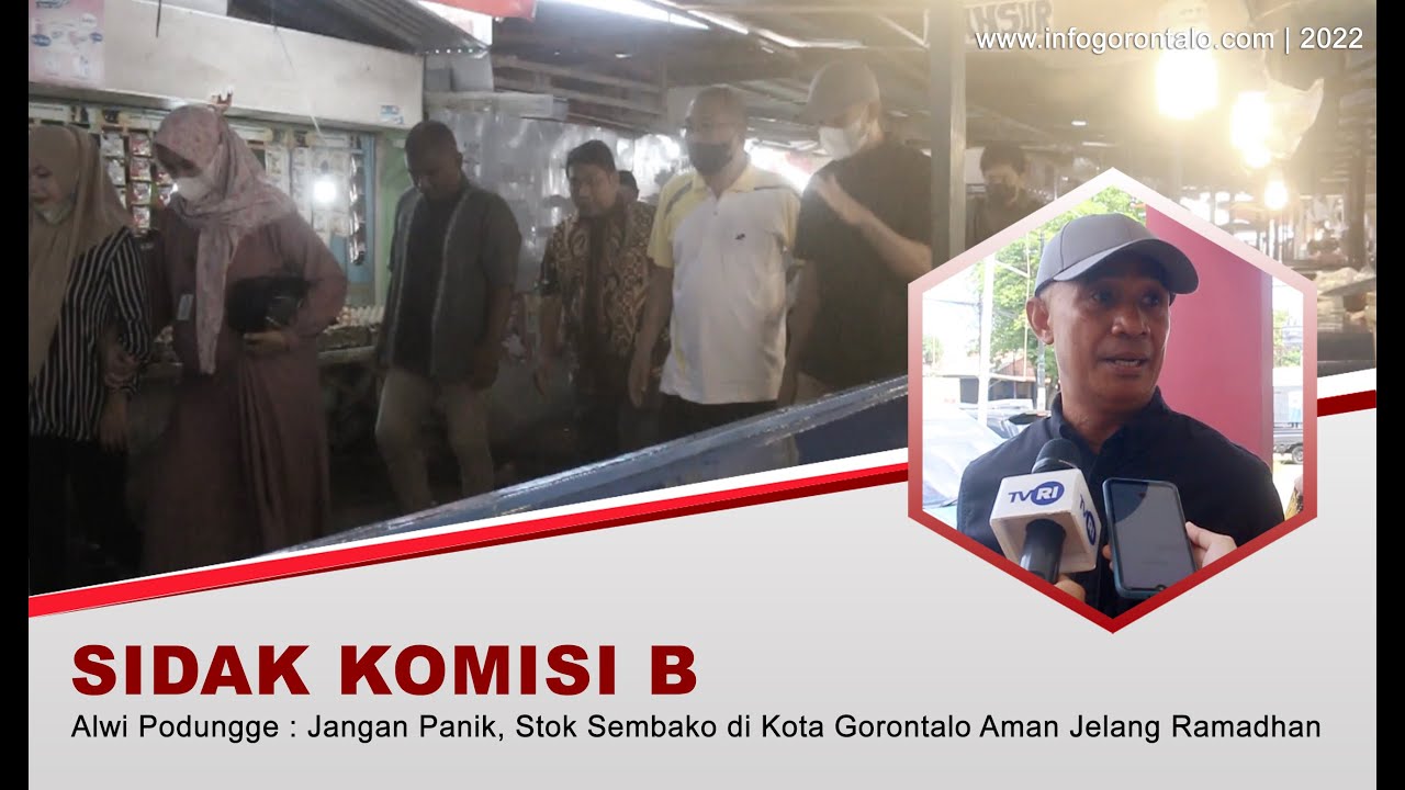 Jangan Panik, Stok Sembako di Kota Gorontalo Aman Jelang Ramadhan