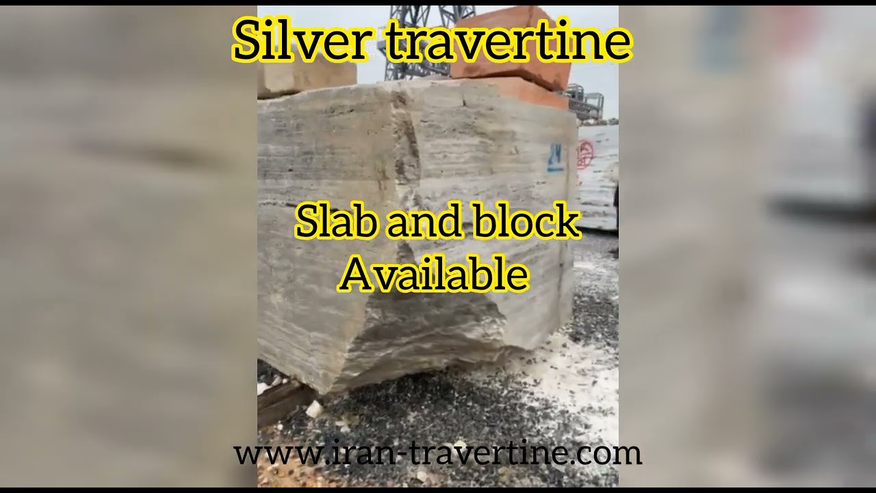 Iran Travertine, Silver travertine supply