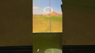I played Desert Golf on the Optishot 2 Golf Simulator. #golf #shorts #youtubeshorts