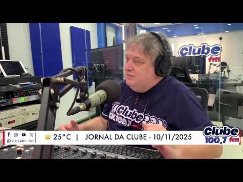 Jornal da Clube - 10/11/2025 - Edição do Almoço