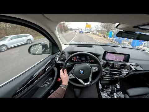 2021 BMW X3 30i (252Hp) POV Test Drive