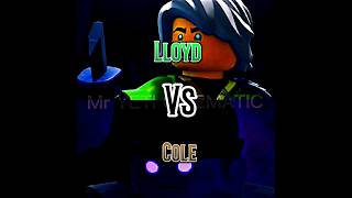 Lloyd vs Cole #cole#lloyd#ninjago#spinjitzu