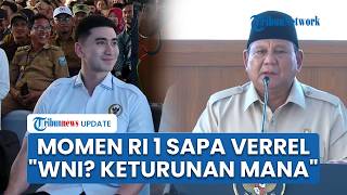 Momen Prabowo Sapa Verrel Bramasta di Nganjuk: Kamu Warga Negara Indonesia? Keturunan Mana?