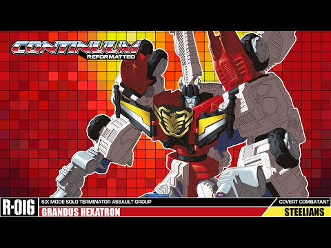 Transformers Review: Mastermind Creations R01G Grandus Hexatron (Pre-production sample). P4L Reviews
