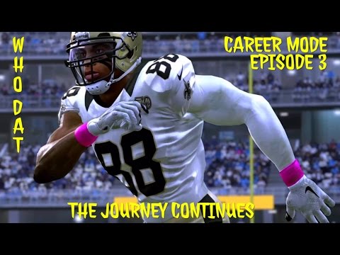 Madden 17 WR CAREER MODE: EP 3 (Saints vs Chargers)