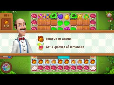 Gardenscapes Level 1151