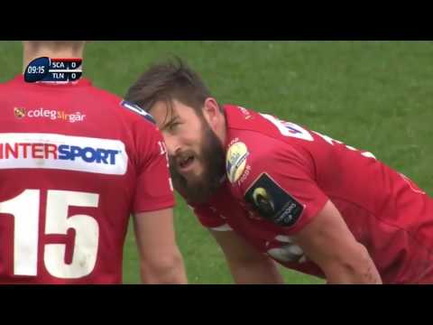 Scarlets vs Toulon 18 12 16  European Champions Cup 2016