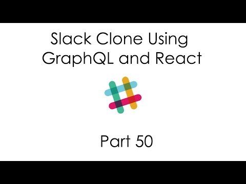 Slack Clone Using GraphQL and React Introduction
