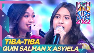 Download lagu Quin Salman X Asyiela - Tiba-Tiba | MOM AND KIDS AWARDS mp3 Download lagu Quin Salman X Asyiela - Tiba-Tiba | MOM AND KIDS AWARDS mp3