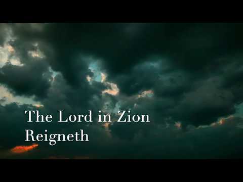 007 SDA Hymn - The Lord in Zion Reigneth (Singing w/ Lyrics)