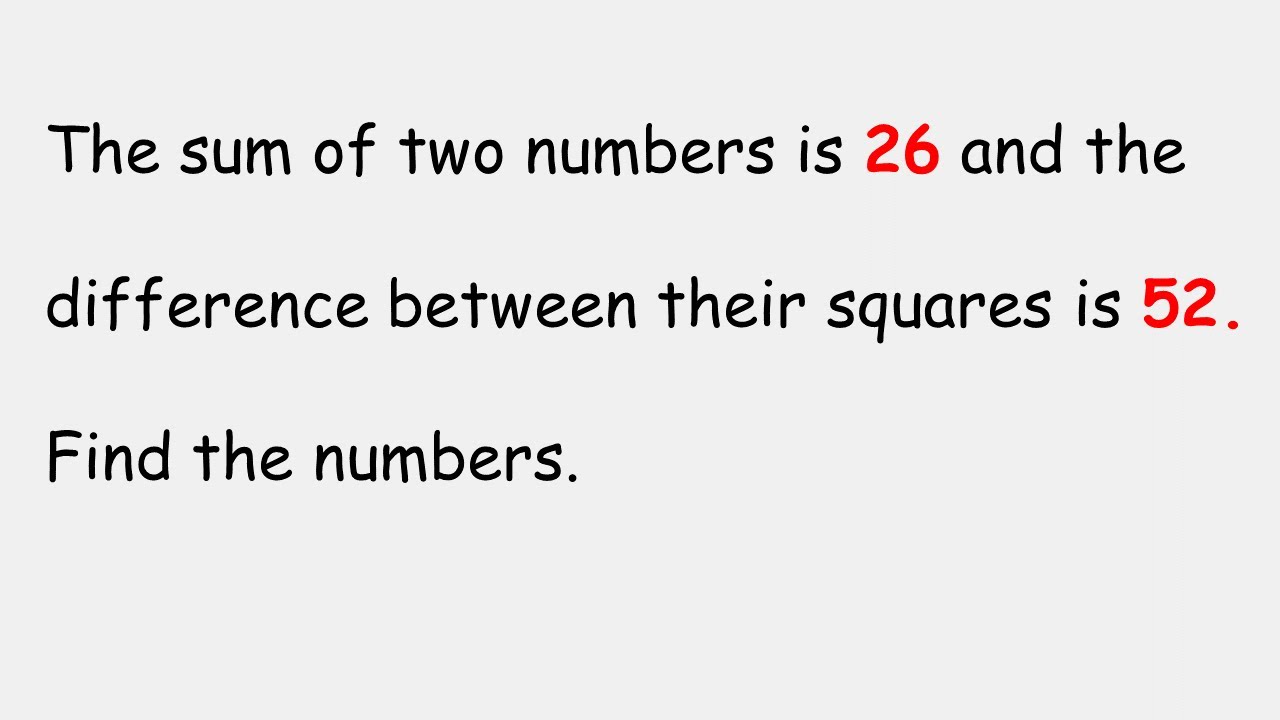 Simultaneous Equation | Word Problems | Likely Examination Questions | Maths Center