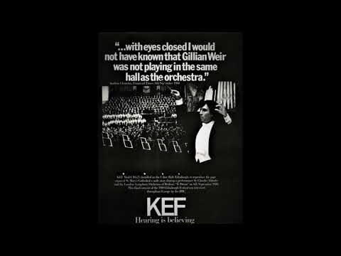 KEF 105, Gillian Weir, Claudio Abbado and LSO at the Edimburg Festival 1980