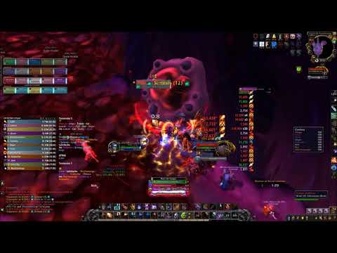 Ethereal vs Mythic Carapace of N'Zoth - Mage Fire PoV. 11/12 Mythic Ny'alotha