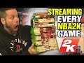 Streaming EVERY NBA 2K GAME