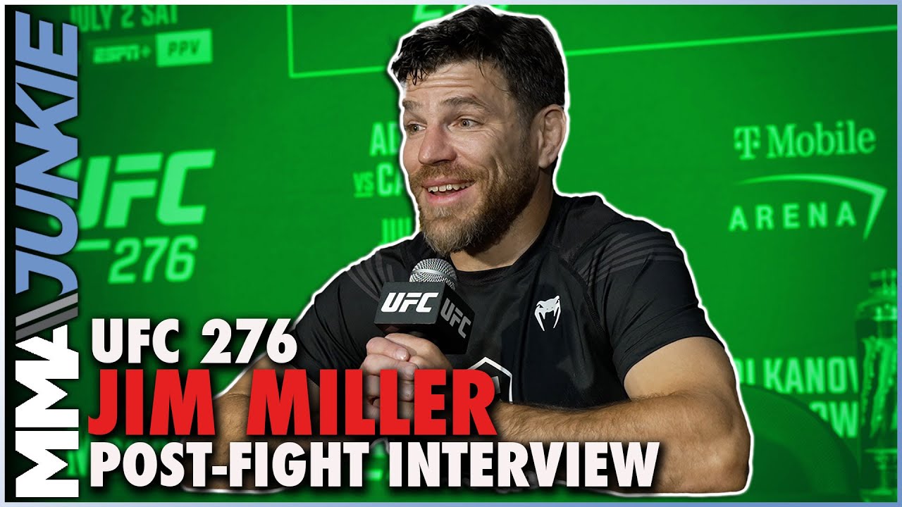 Jim Miller Reacts To Wins Record, Donald Cerrone's Retirement | UFC 276