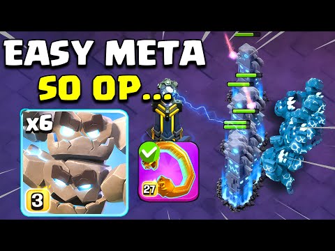 Best Legend Rank Battle Attack Strategy 🏆 | TH18 Meteor Golem Totem Combo Army (Clash of Clans)
