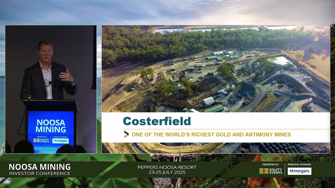 <span>24/7/2025</span><br>Noosa Mining Conference Presentation by Nic Earner